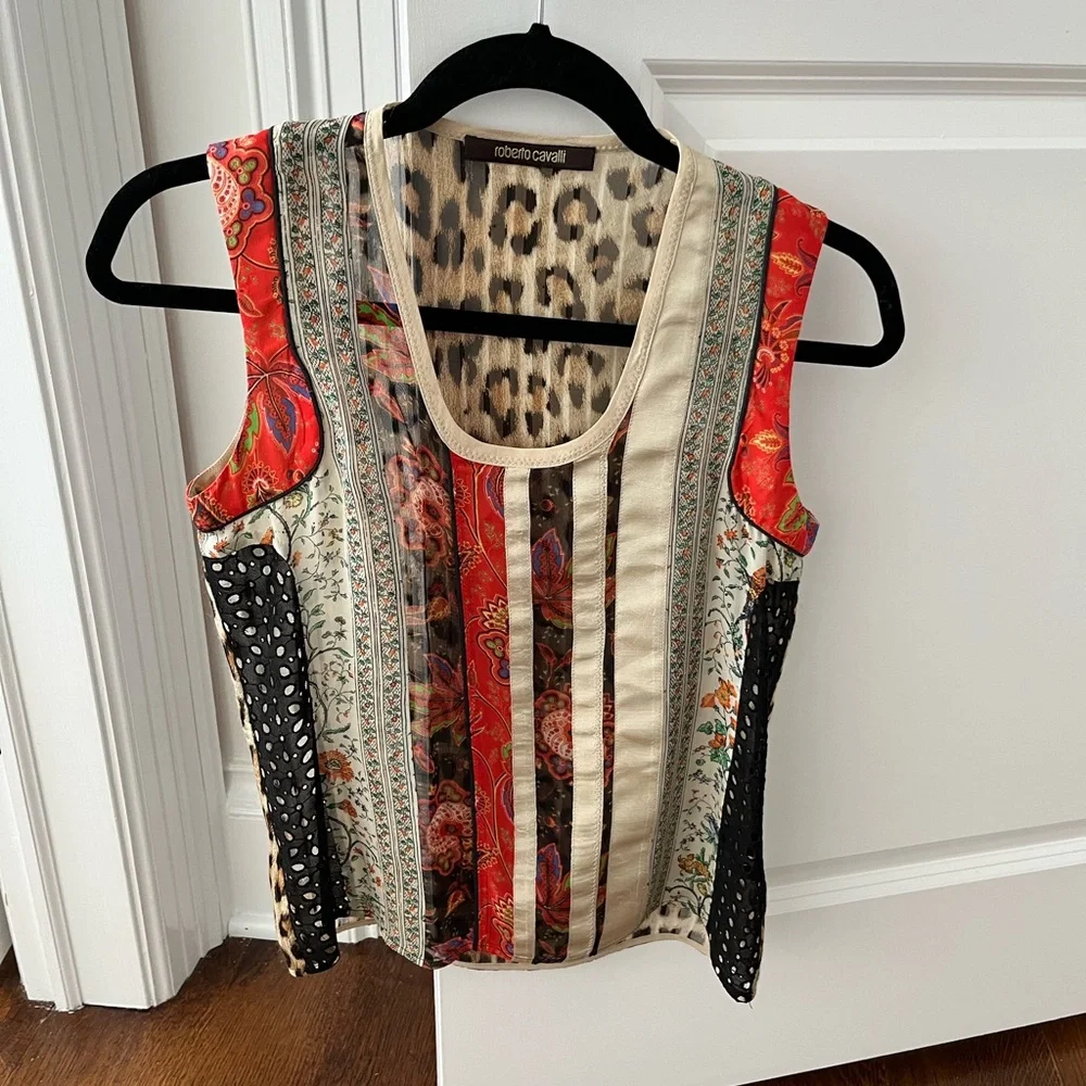 Roberto Cavalli top - Picture 1 of 3